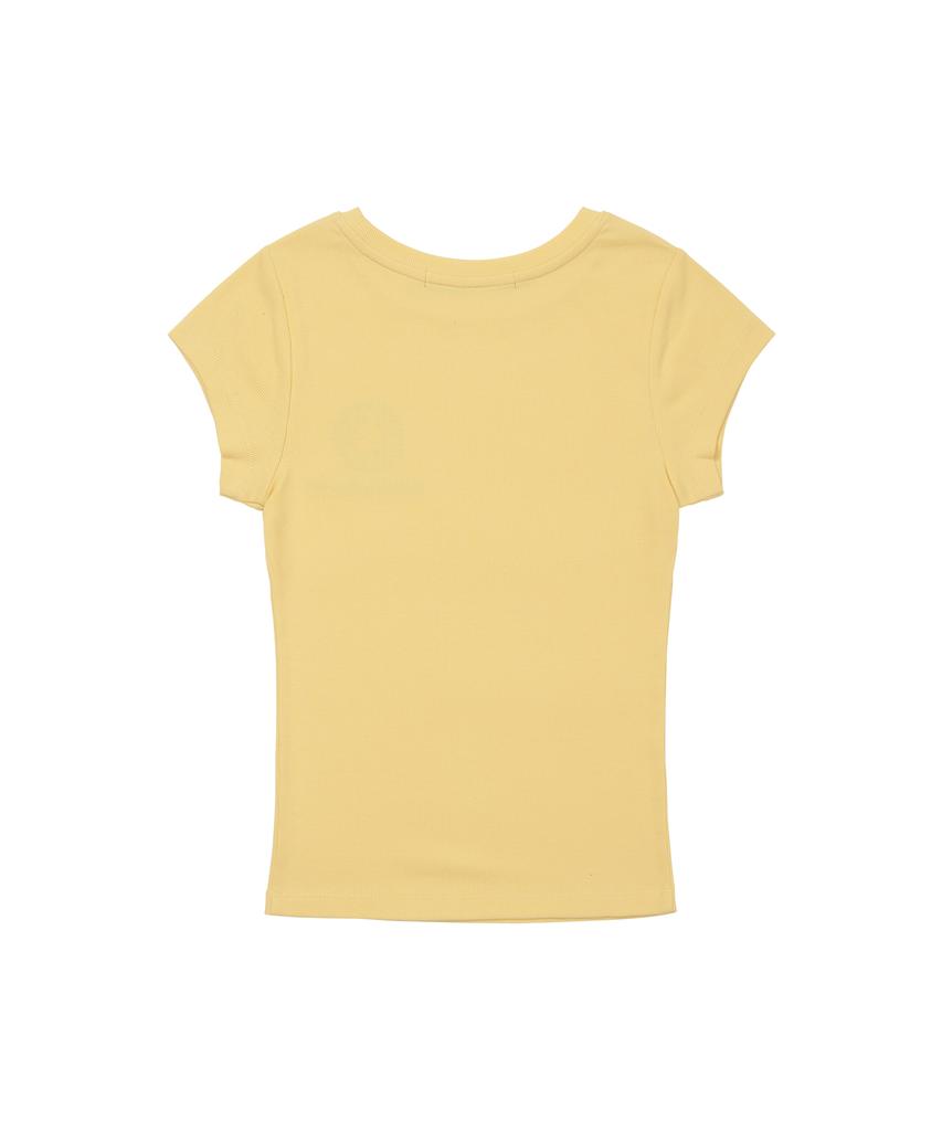 WELLBEING EXPRESS Peace Pigeon Tee Yellow
