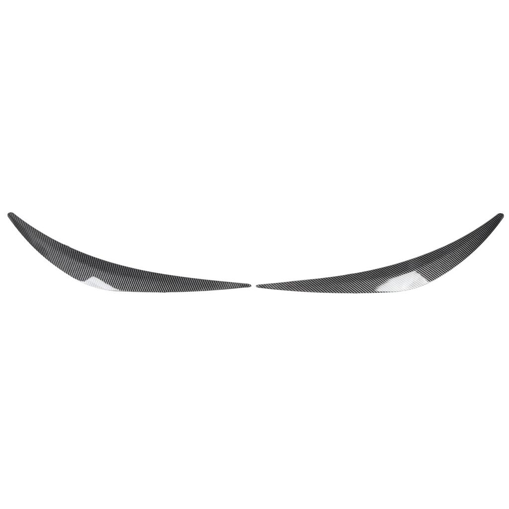 Headlight Eyebrow Covers Lightweight Front Eyelids for Q50 2014-2023 (Carbon Fiber Style)