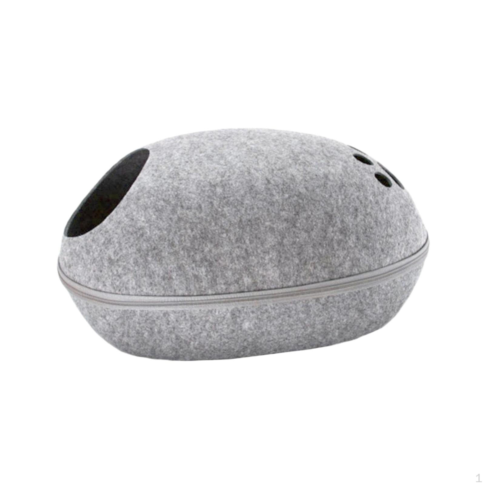 

Cat Bed Cave Hideaway Pet Supplies Breathable Hideout,Cat Tent,Kitten Cave,Kitten Condo for сірий