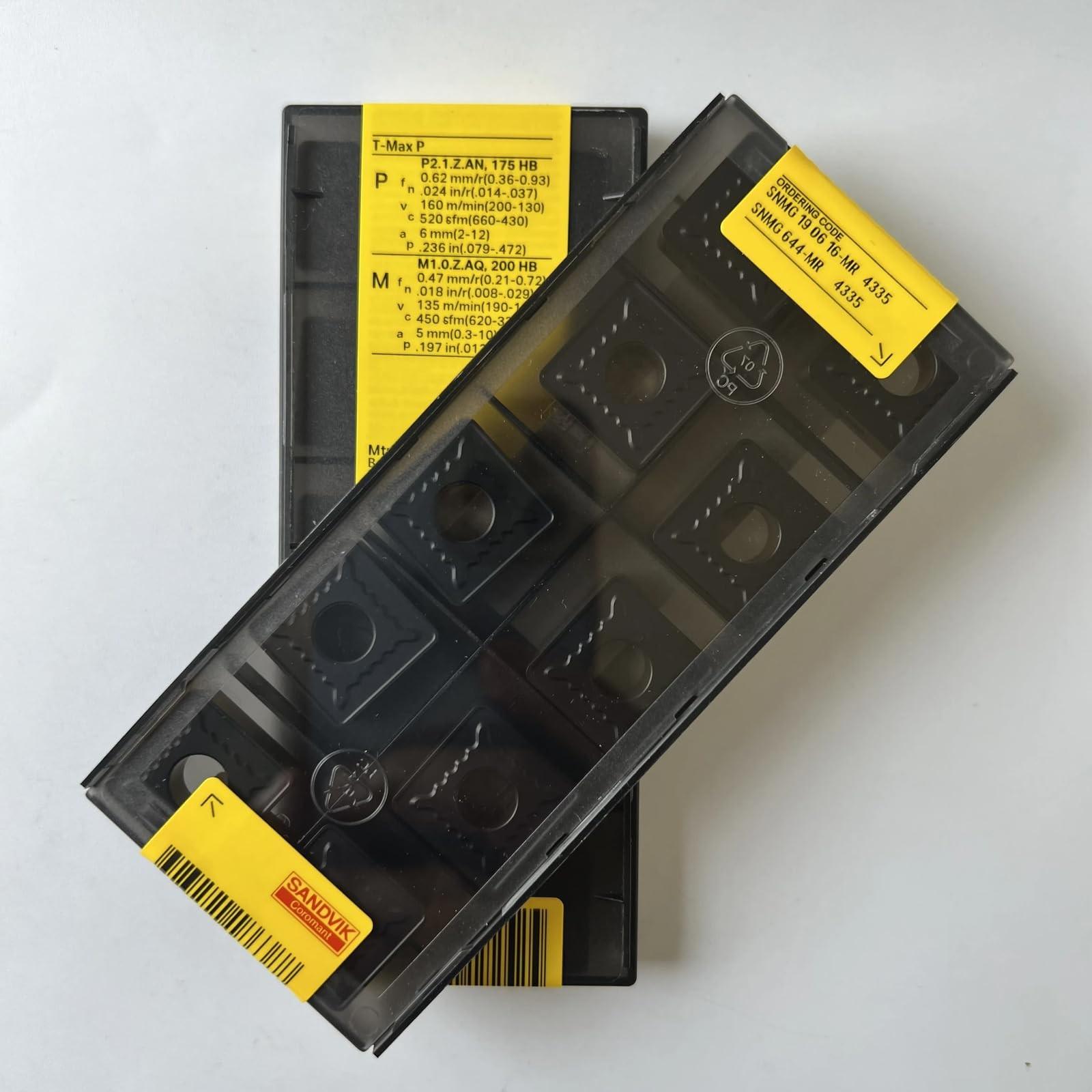 

Original Sandvik / SNMG190616-MR 4335 /CNC lathe carbide blade tool 10 Pcs