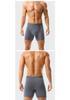 Men's Breathable Modal Mesh Boxer Briefs: Antibacterial, Seamless, Plus Size Comfort