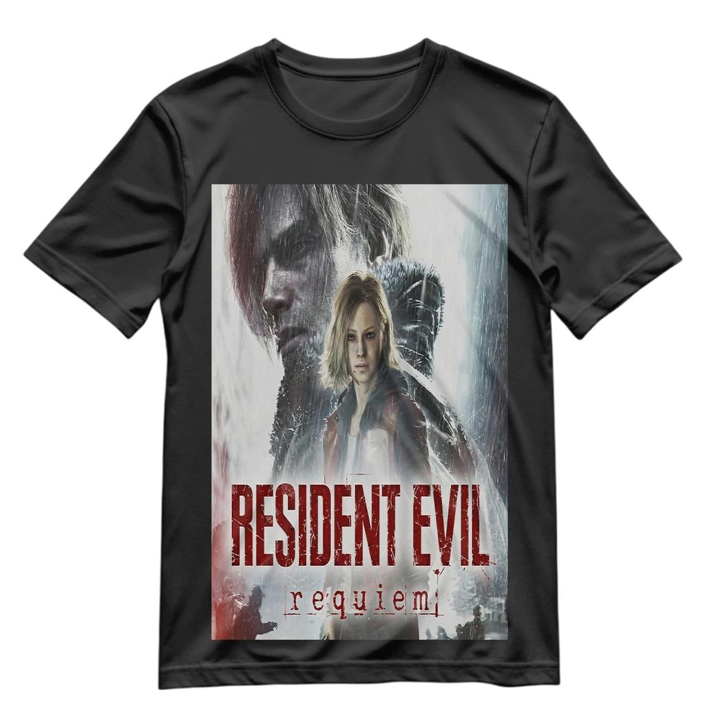 Resident Evil T Shirt Resident Evil Requiem Shirt S-XXXL RE Graphic Tee RE8 T B