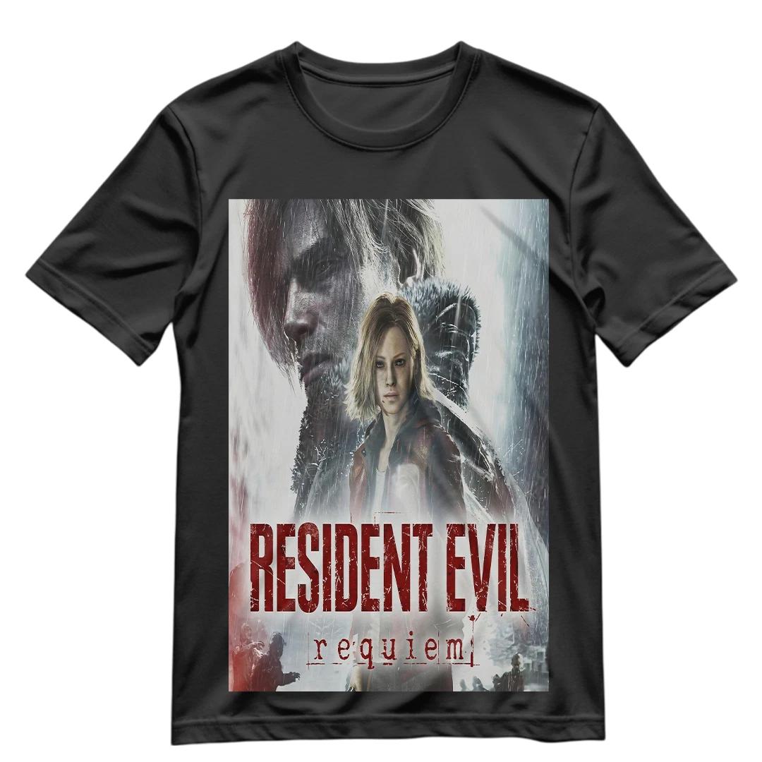 Resident Evil T Shirt Resident Evil Requiem Shirt S-XXXL RE Graphic Tee RE8 T B XL