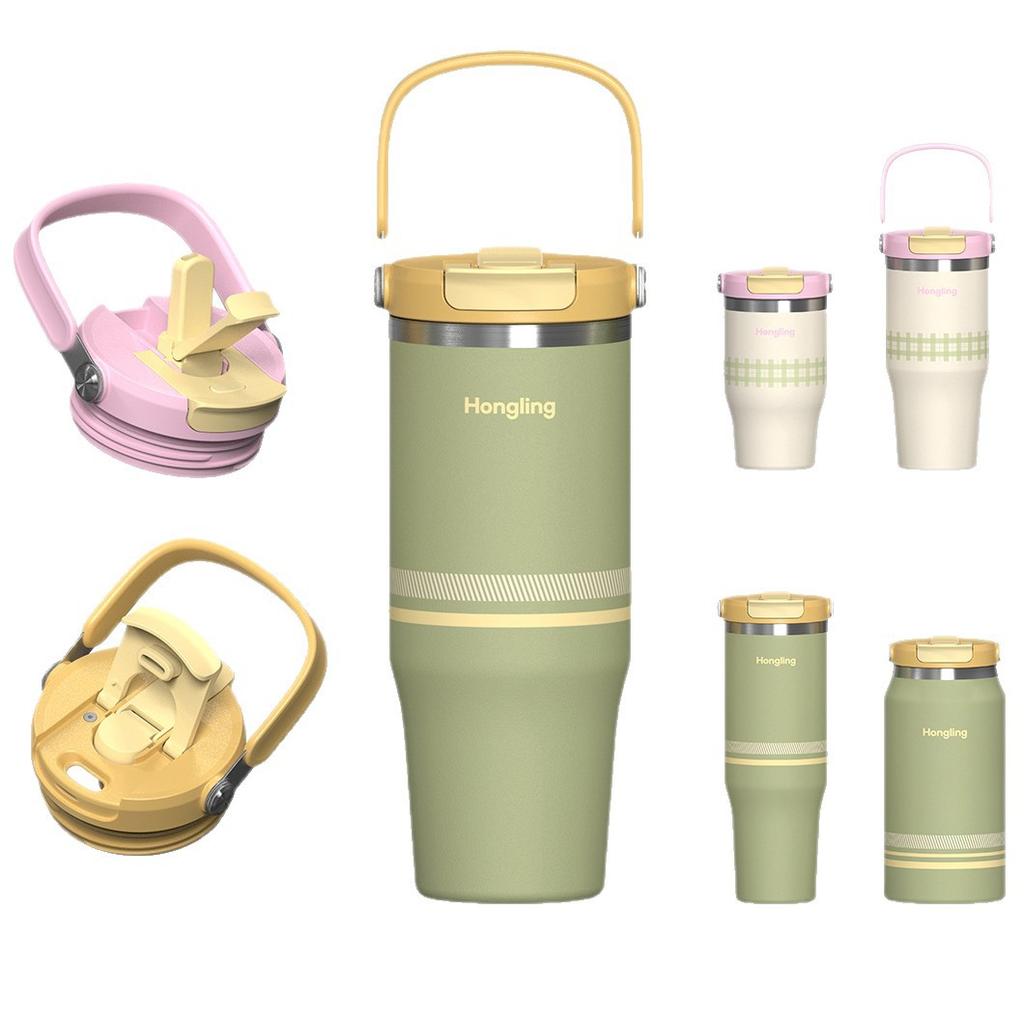 Thermal cup with large capacity, new model, car-mounted drinking cup, portable cup