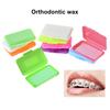 1 Boks Tannregulering Voks Fruktduft Klebrig Nok Munnpleie Tannregulering Aligners Bruk Tannvoks for Hjemmebruk