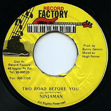 

7-дюймовая пластинка NINJAMAN - Два пути перед тобой NONE Record Factory Ямайка Регги, Ска и Даб Б/У