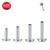 G23 Titan Innengewinde Lippen- & Zungenpiercing Flacher Rücken Ersatz - F136 Legierung Piercing Schmuck Zubehör.