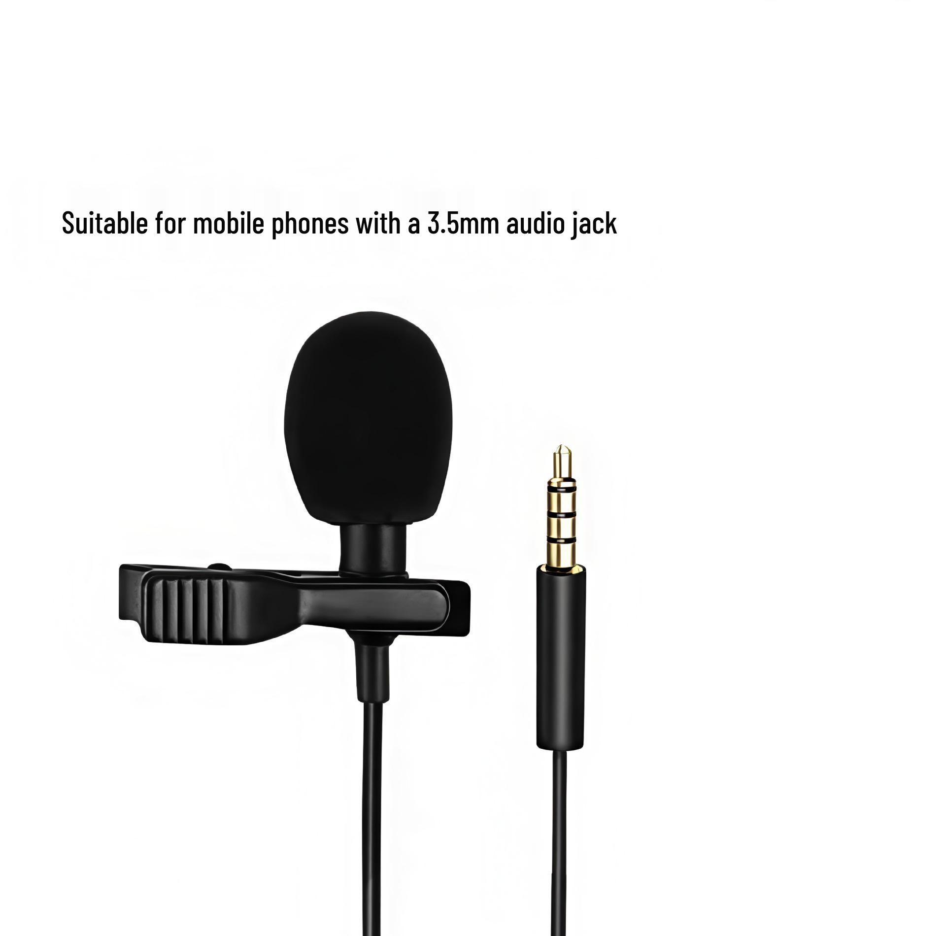 

Wired Lavalier Microphone for Streaming, Recording, Interviews & Karaoke with Noise Reduction and Monitoring.