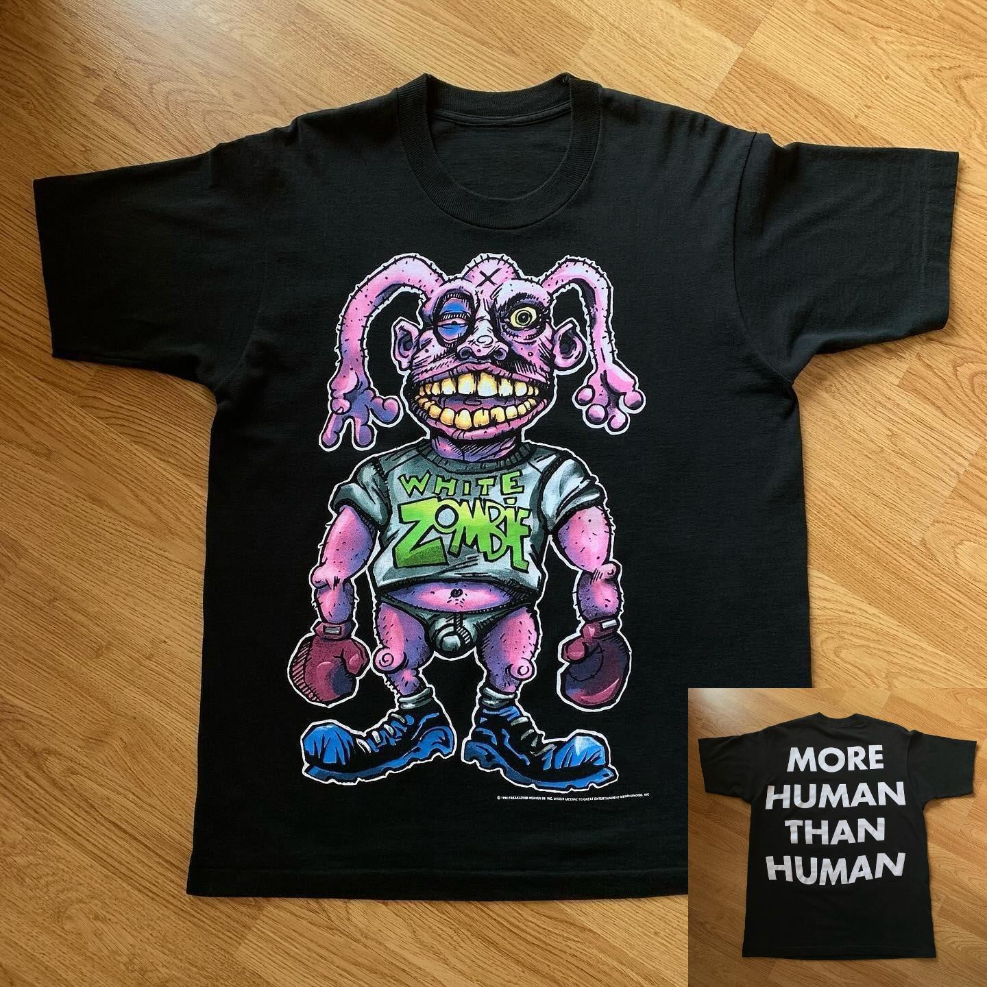 White Zombie Группа Хэви-метал Рок Американская Ретро Атмосфера Уличный Модный Короткий Рукав Футболка M