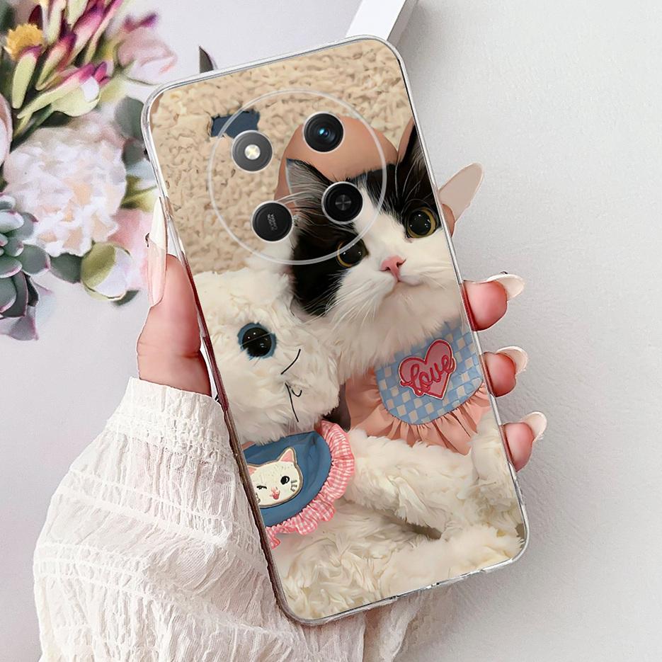 For Honor X9C Case Magic 7 Lite BRP-NX1 New Luxury Painted Cover Soft Slim Phone Case For Honor Magic7 Lite HonorX9C Smart Shell