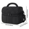 Insulated Cooler Bag Zipper Hot Cold Food Thermal Bag for Hiking School Trip