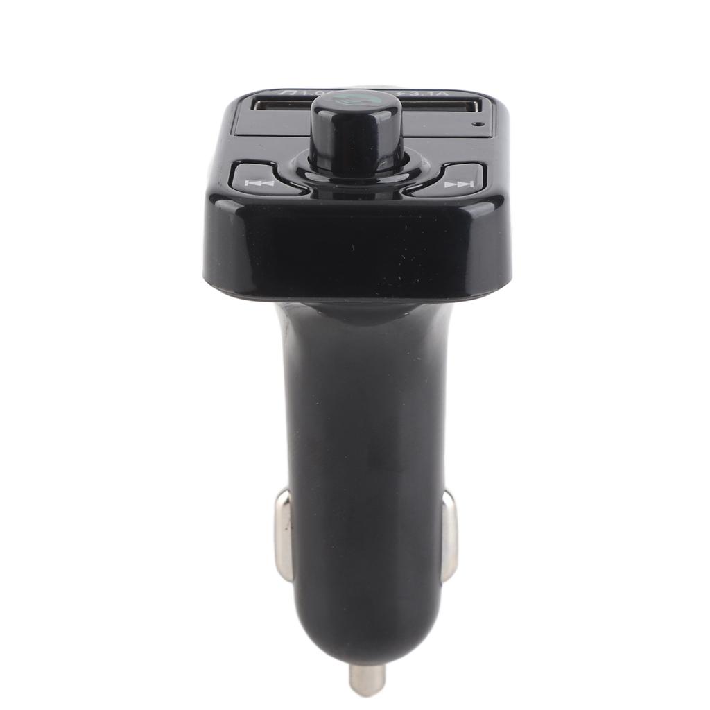 Bluetooth 5.0 FM Transmitter Drahtlose Auto Freisprecheinrichtung MP3 Radio Ladeadapter mit Dual USB Unterstützung