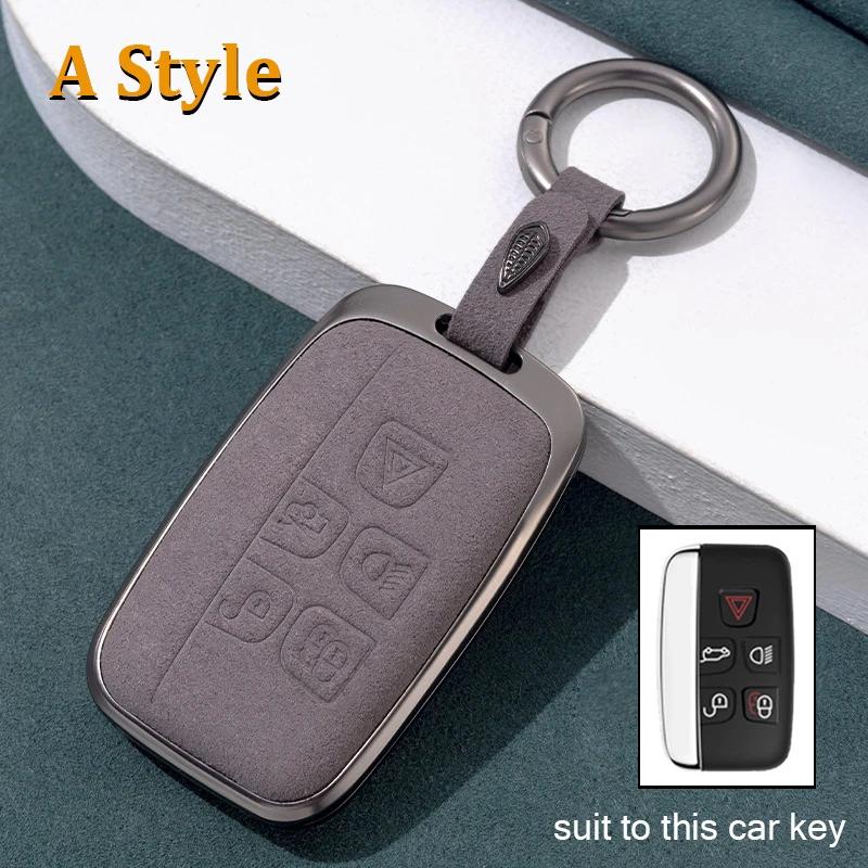 Husă Carcasă Cheie Telecomandă Auto Aliaj Zinc pentru Land Rover Range Rover Sport Evoque Discovery 3 4 5 Jaguar XE XF XJ F Accesorii