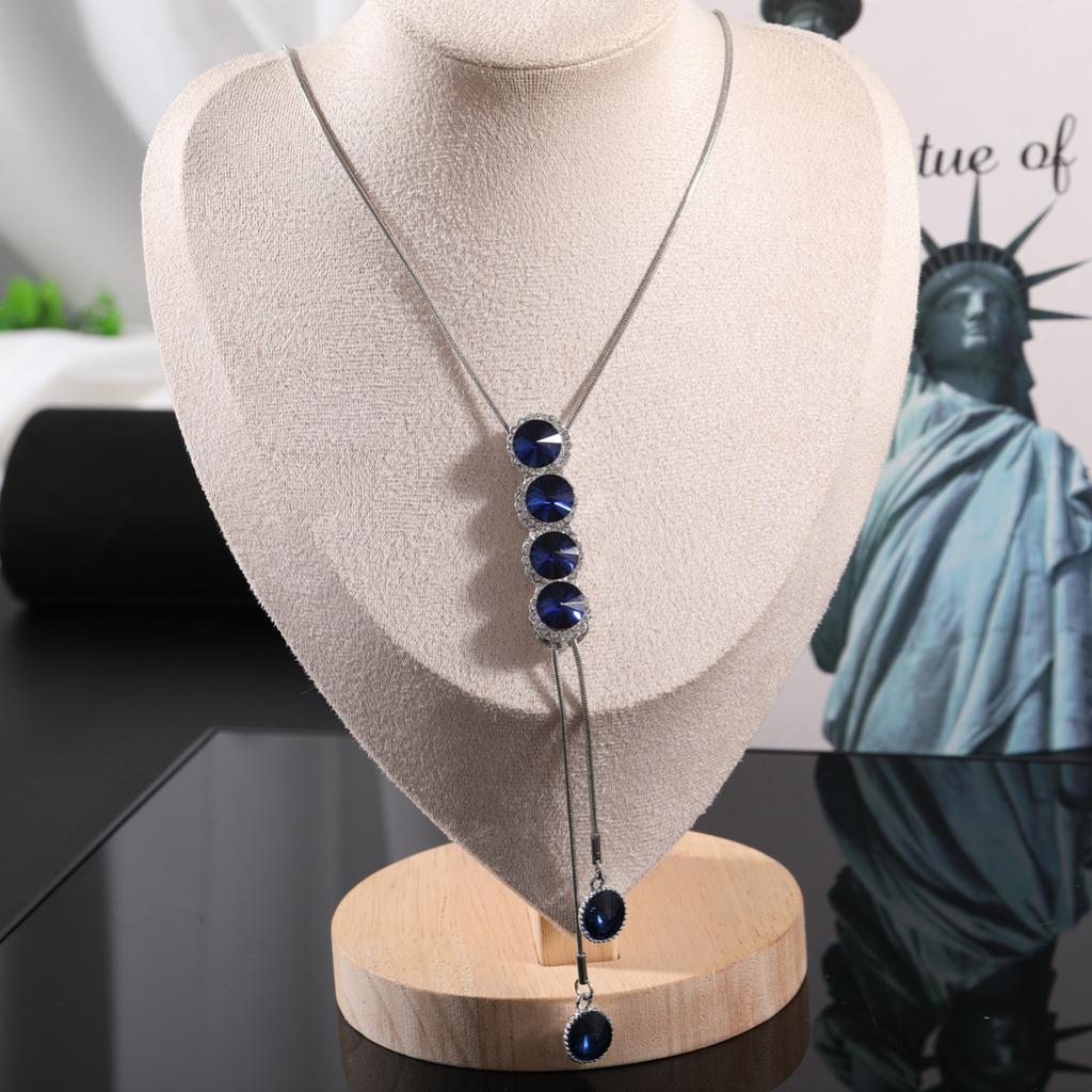 High-end adjustable sweater chain, new long necklace in autumn and winter, light luxury, fashionable and versatile, direct sales