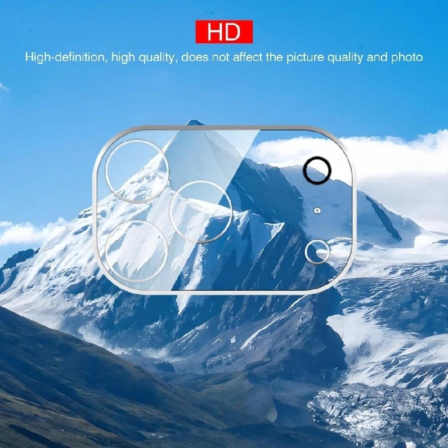 For iPhone Air 11 12 13 14 15 Plus Mini 16 17 Pro Max Camera Lens Protector Tempered Glass