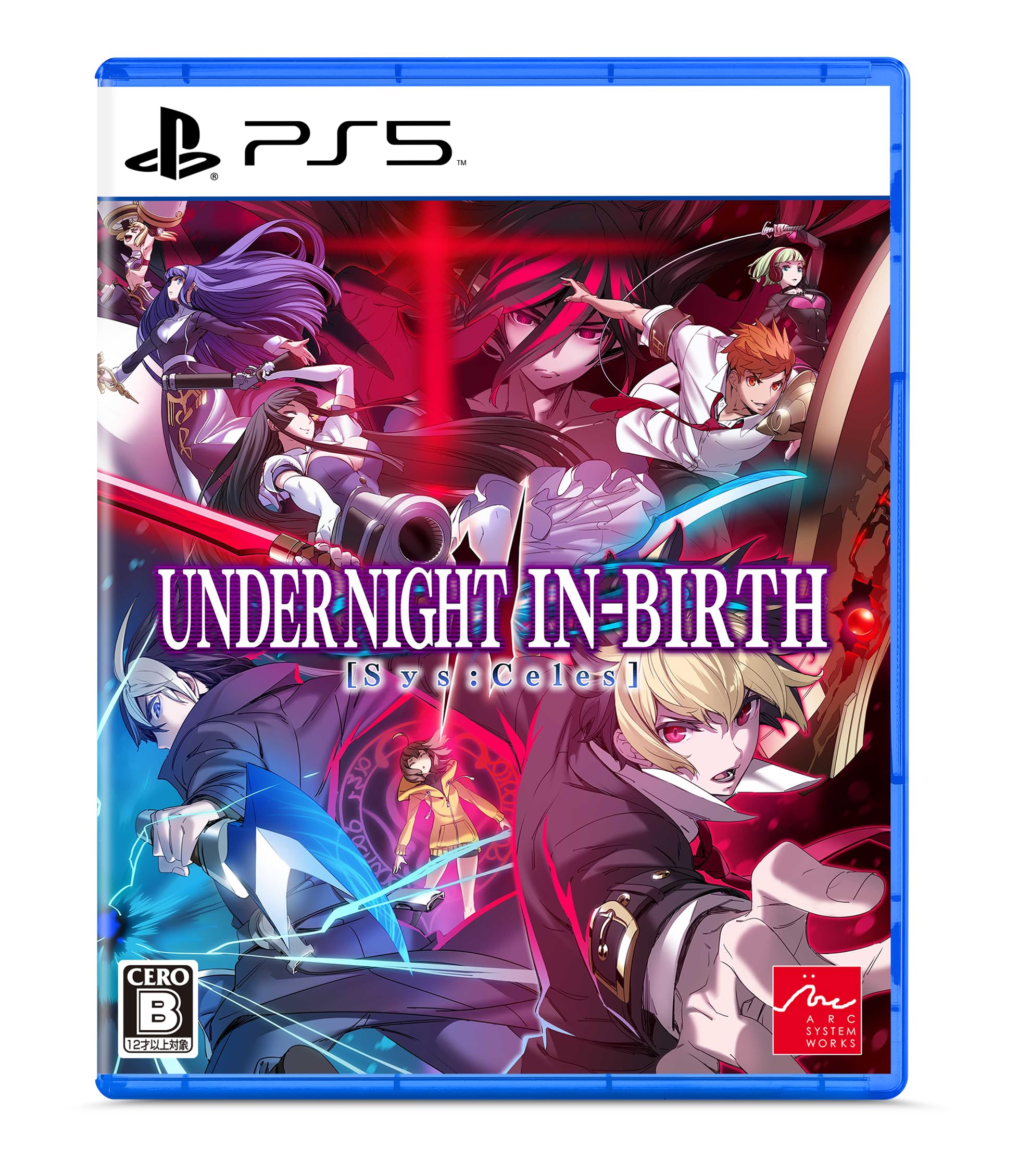 

UNDER NIGHT II A4 Прозрачный файл в комплекте PS5 IN-BIRTH SysCeles -