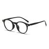Optical Glasses Men Women Anti-blue Light Myopia Eyewear Fashion Simple Oval TR-90 High Quality Frame Prescription Eyeglasses