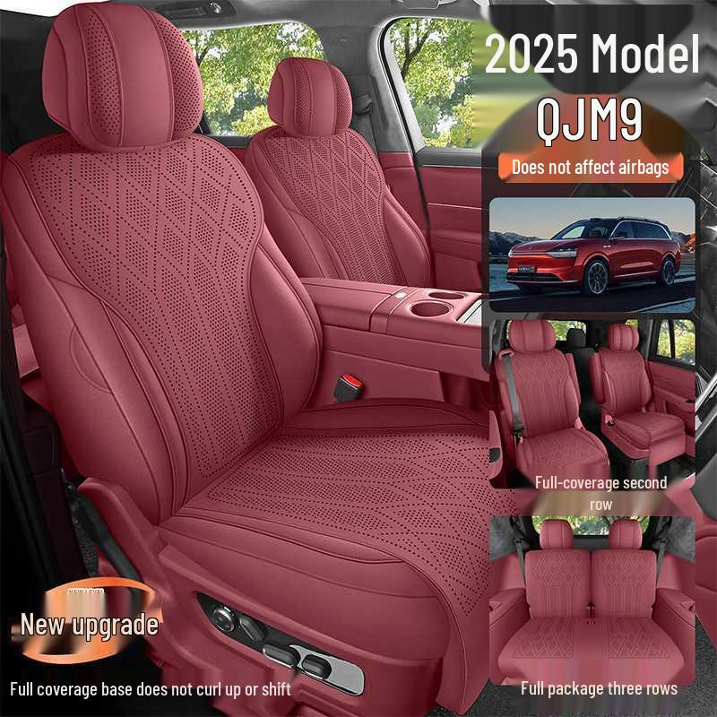 AITO M9 Universal Suede Car Seat Cushion: All-Season Full Coverage Saddle Pad