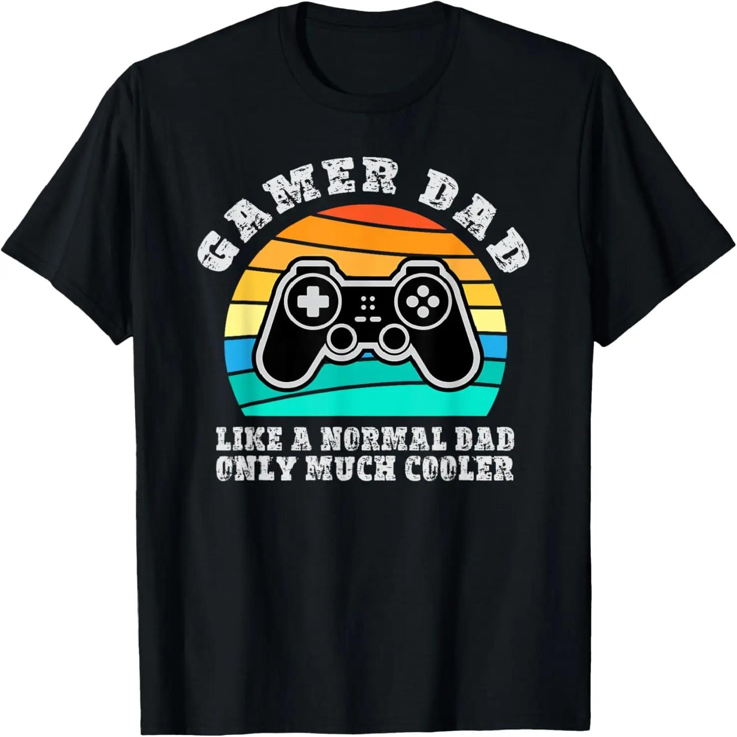 Футболка Папа-видеоигрок - Папа-геймер Я папа-геймер Смешная футболка S