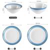 Diruian Ceramic Tableware Set for Restaurants and Hotels