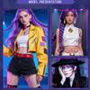 KPop Makeup Stickers, Sweat-Proof Temporary Tattoos, Water Transfer Stickers for Cosplay, Festivals, Music Events, Parties, and Daily Use