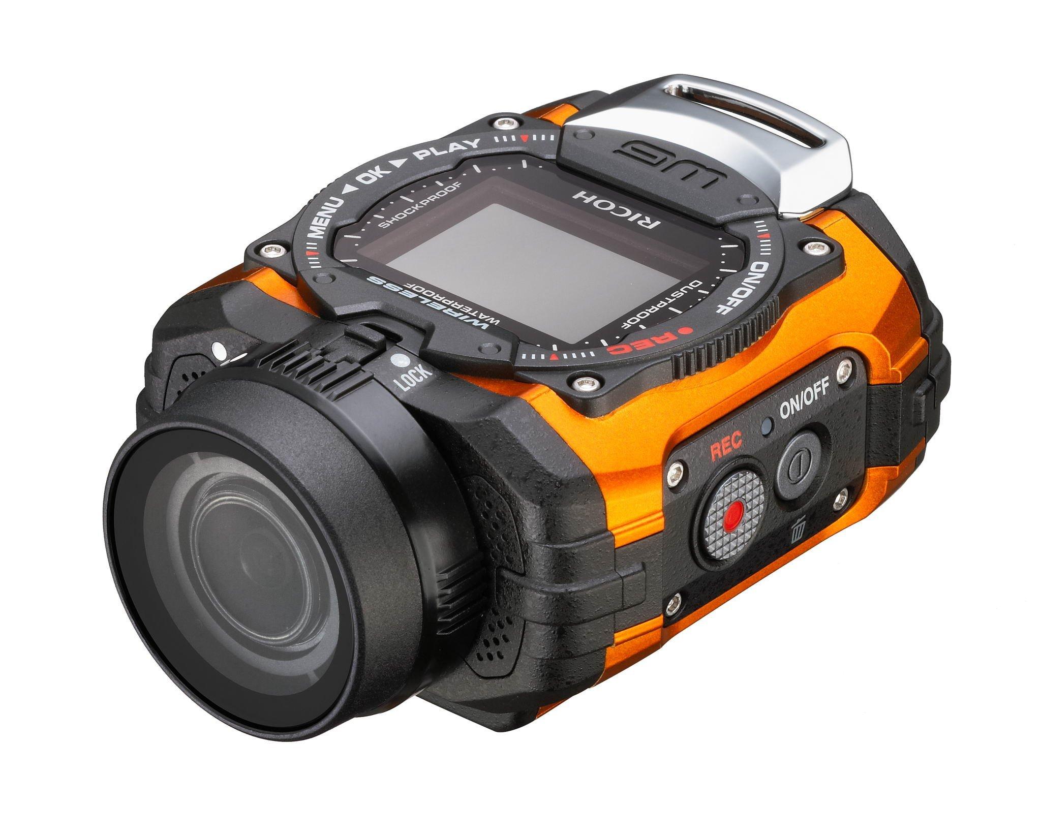 

Водонепроникна екшн-камера RICOH WG-M1 помаранчевого кольору WG-M1 АБО 08286