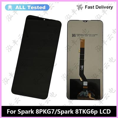 LCD Screen and Digitizer Full Assembly for Tecno Spark 8T
