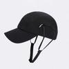 Breathable Summer Drawstring Baseball Cap Anti-splash Water Thin Windproof Peaked Cap Adjustable Sunshade