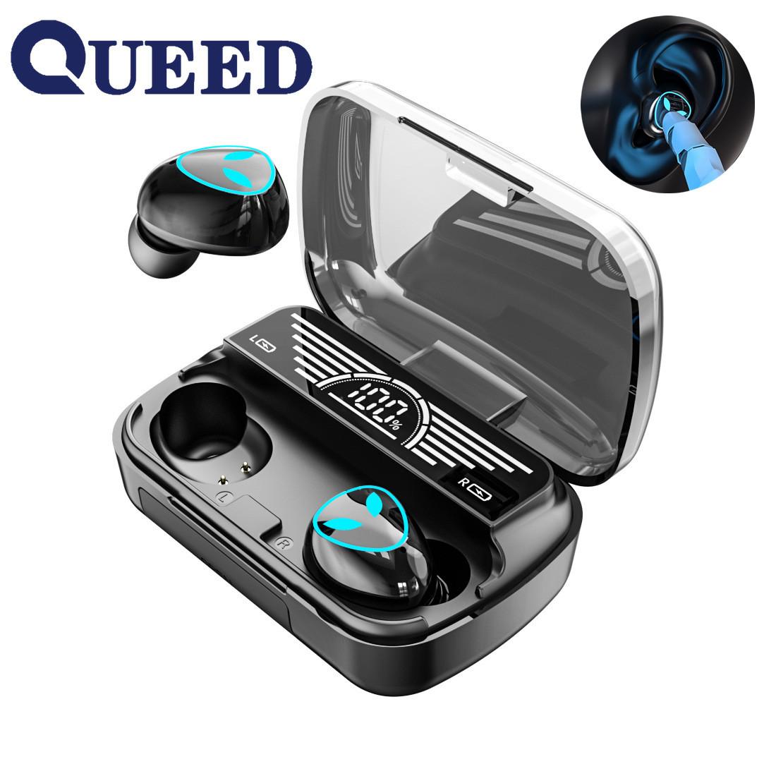 

TWS Bluetooth-гарнитура Беспроводная спортивная гарнитура с двойным ухом в наушниках чёрный