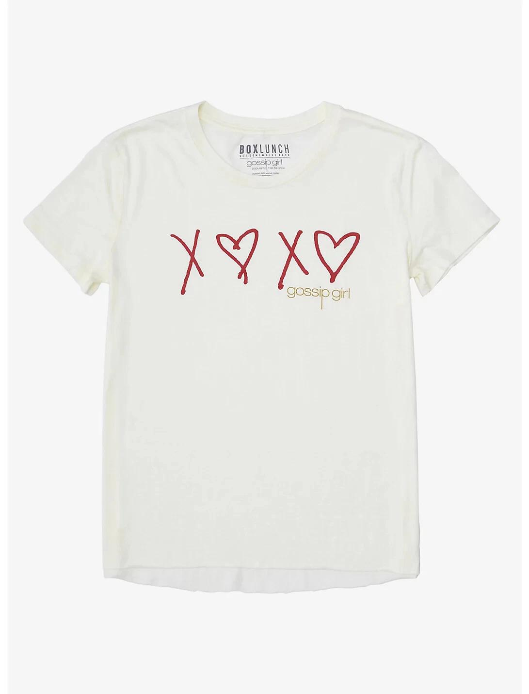 

Gossip Girls Womens XOXO T-Shirt New XS, S, M, L, XL, 2XL S