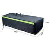 1PC Outdoor Firepit-Cover 75*25*22cm 28" Rectangular Tabletop Firepit-Cover With Glow In Dark Stripe,Waterproof Dust Covers