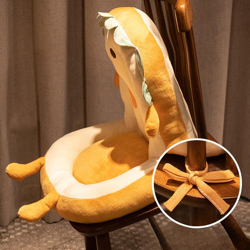 Cushion Fart Cushion Chair Cushion Seat Cushion Backrest One Office Sedentary Dormitory Student Chair Butt Cushion Lazy Floor