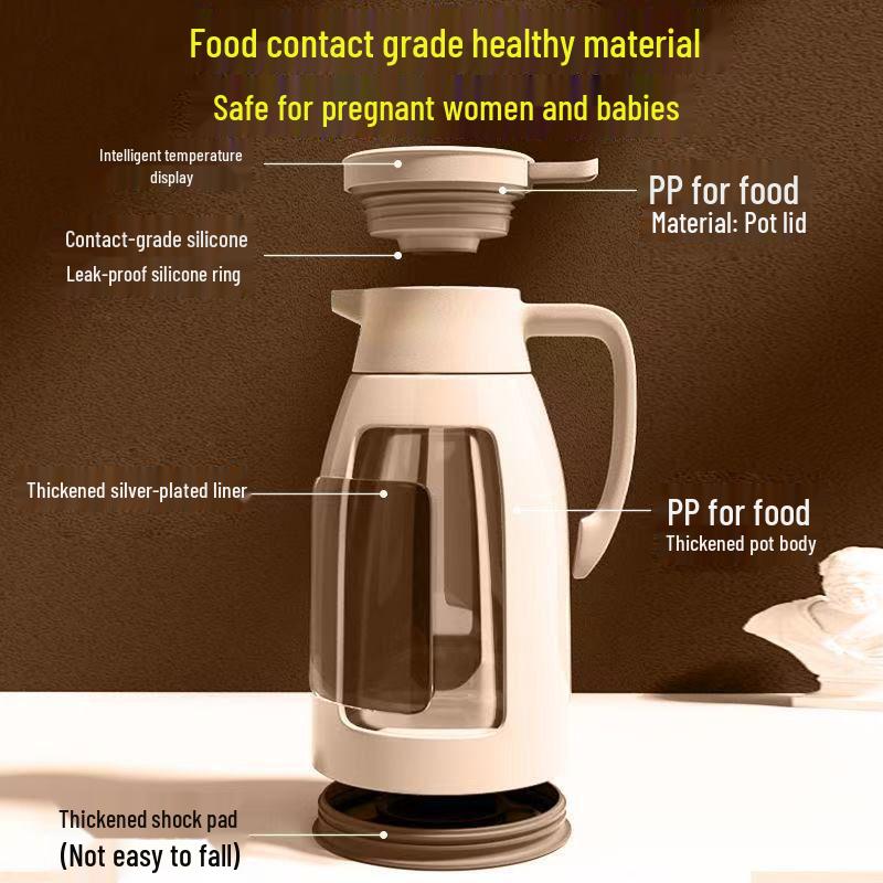 Smart Large-Capacity Insulated Kettle & Thermos for Hot Water