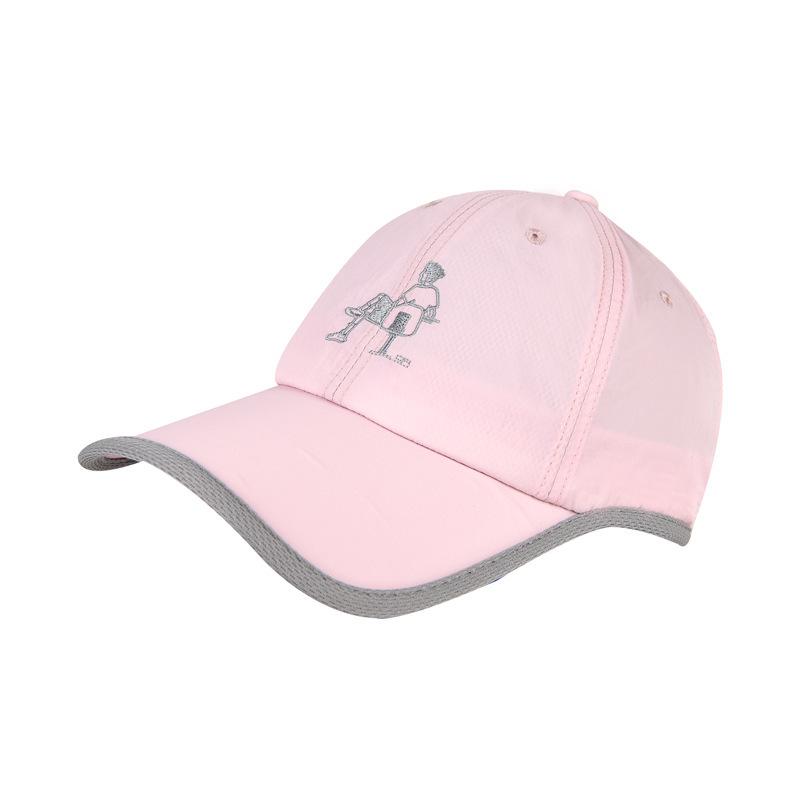 Breathable Quick-Drying Baseball Cap Women S Summer Breathable Thin Sunshade Sunscreen Cap Outdoor Sports Men S Sun Hat Bench character quick dry baseball cap розовый