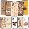 Cartoon Capybara Couple Paired Case for Samsung A51 A71 A21S A12 A11 A15 A25 A31 A41 A23 A33 A53 A73 A05S A13 5G A35 A55 Cover