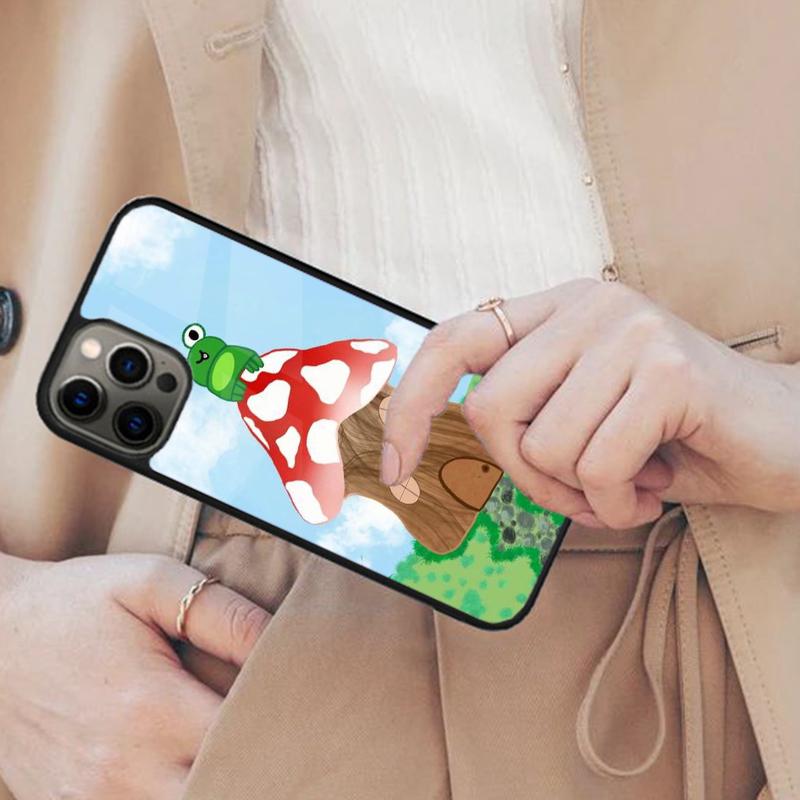 Mushroom House Magnetic Phone Case For APPLE iPhone 17 Air 16 14 13 12 Pro Max 15 Plus Wireless Charge With MagSafe Cover