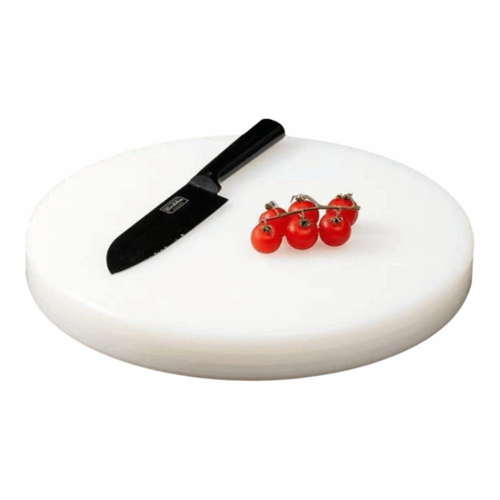 Round Plastic Cutting Board Thickened Double Sided Cut Vegetable Chopping Board Anti Mold Antibacterial Bone Meat Cutting Board