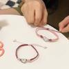 Fashionable Simple Woven Bracelets for Women Hollow Love Heart Designs Suitable for Parties and Dates Decoration