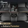For Subaru Forester 2006-2024       Floor Mats Foot Pads Automobile Carpet Cover Interior Accessories