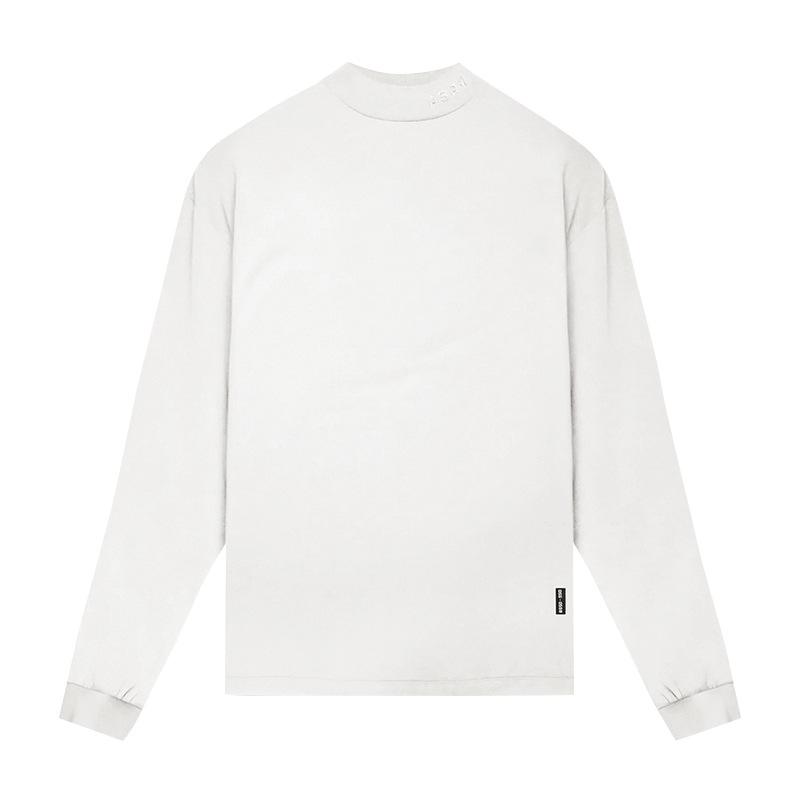 Men's Youth Plus Size High Neck Sweatshirt - Long Sleeve Casual Jacket for Spring & Autumn