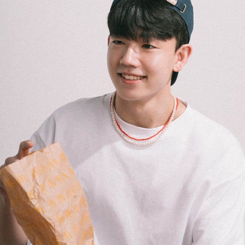 BICYCLE TROPHY BT Freshwater Pearl Necklace 03 (6mm / Fix Type)