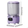 Underwear Washing Machine Automatic Portable for Camping Apartment Purple