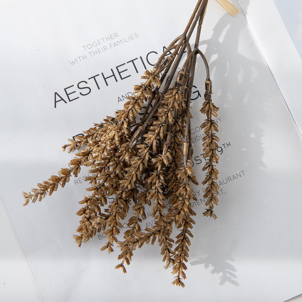 1pc Artificial Plants Wheat Ears Wedding Bridal Bouquet Outdoor Garden Courtyard Home Vase DIY Gift Wreath Table Room Decoration