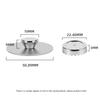 Suporte Magnético para Sabonete de Aço Inoxidável À Prova d'Água, Resistente à Umidade, Resistente à Ferrugem, Alta Capacidade de Carga