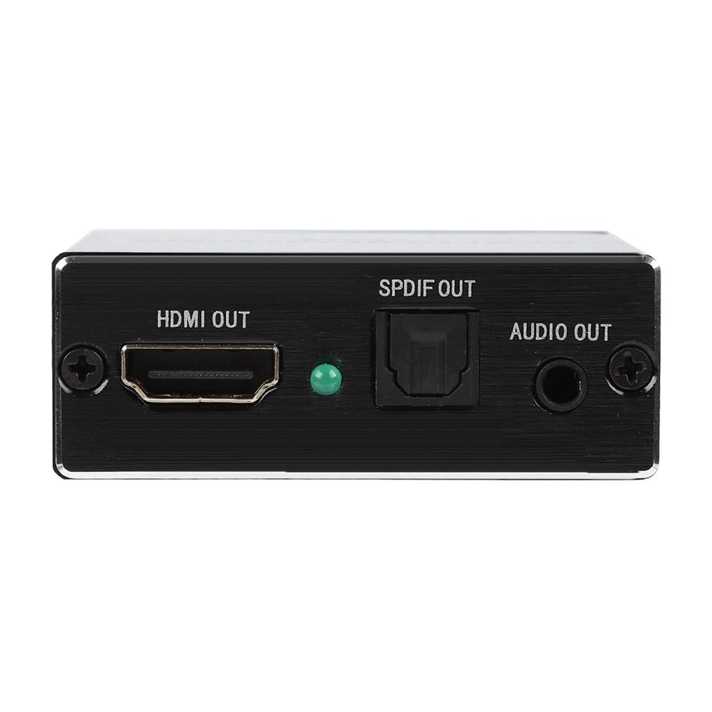 4K*2K HDMI Audio Splitter Extractor Converter HDMI to HDMI+SPDIF+3.5mm Audio Output