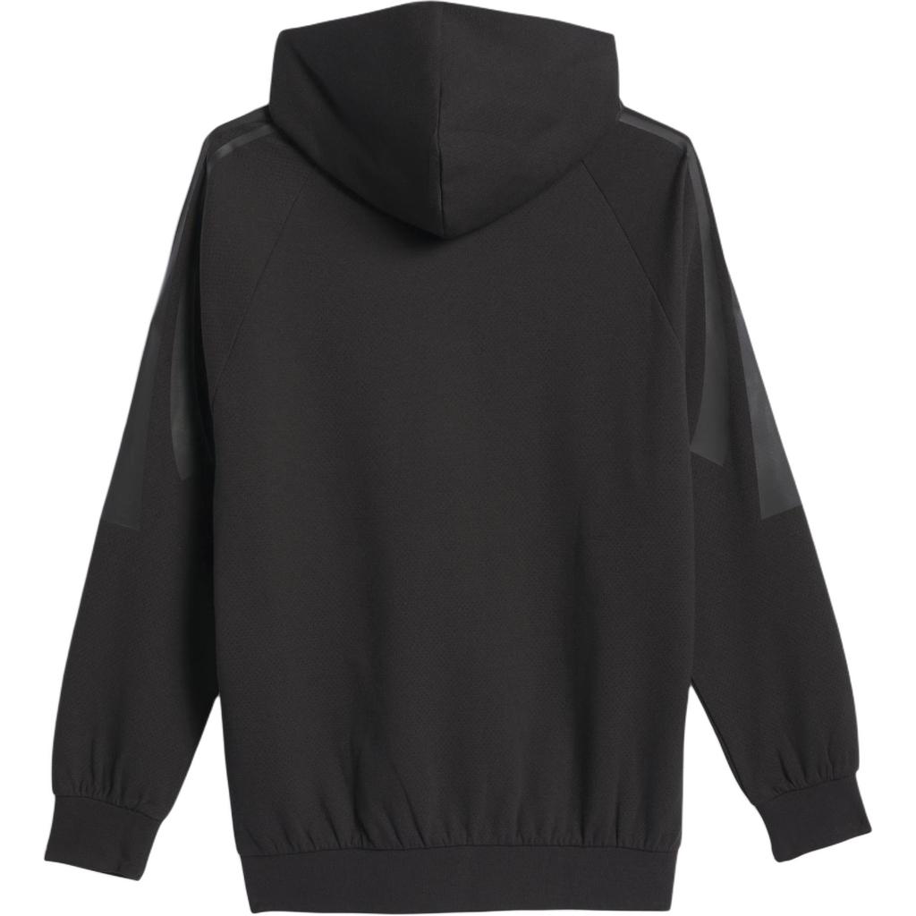 Adidas FW24 Kolekce 2025 Kapitola 01 Jednobarevná Pohodlná Měkká Mikina s Kapucí Unisex Mikiny Černá IW5653