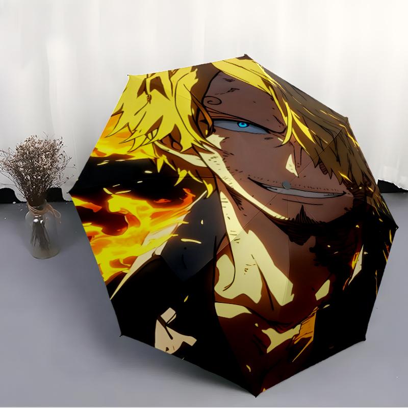 1pc S-Sanji Umbrella, Sun Protection, And UV Shielding. It Has Eight Sturdy Ribs for Outdoor Use And Perfect As a Holiday Gift