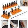 Professional Glue Tabs Dent Repair Kit Paintless Car Body Hail Damage Repair Universal Puller Tool Kit with Long Tabs And Bridge