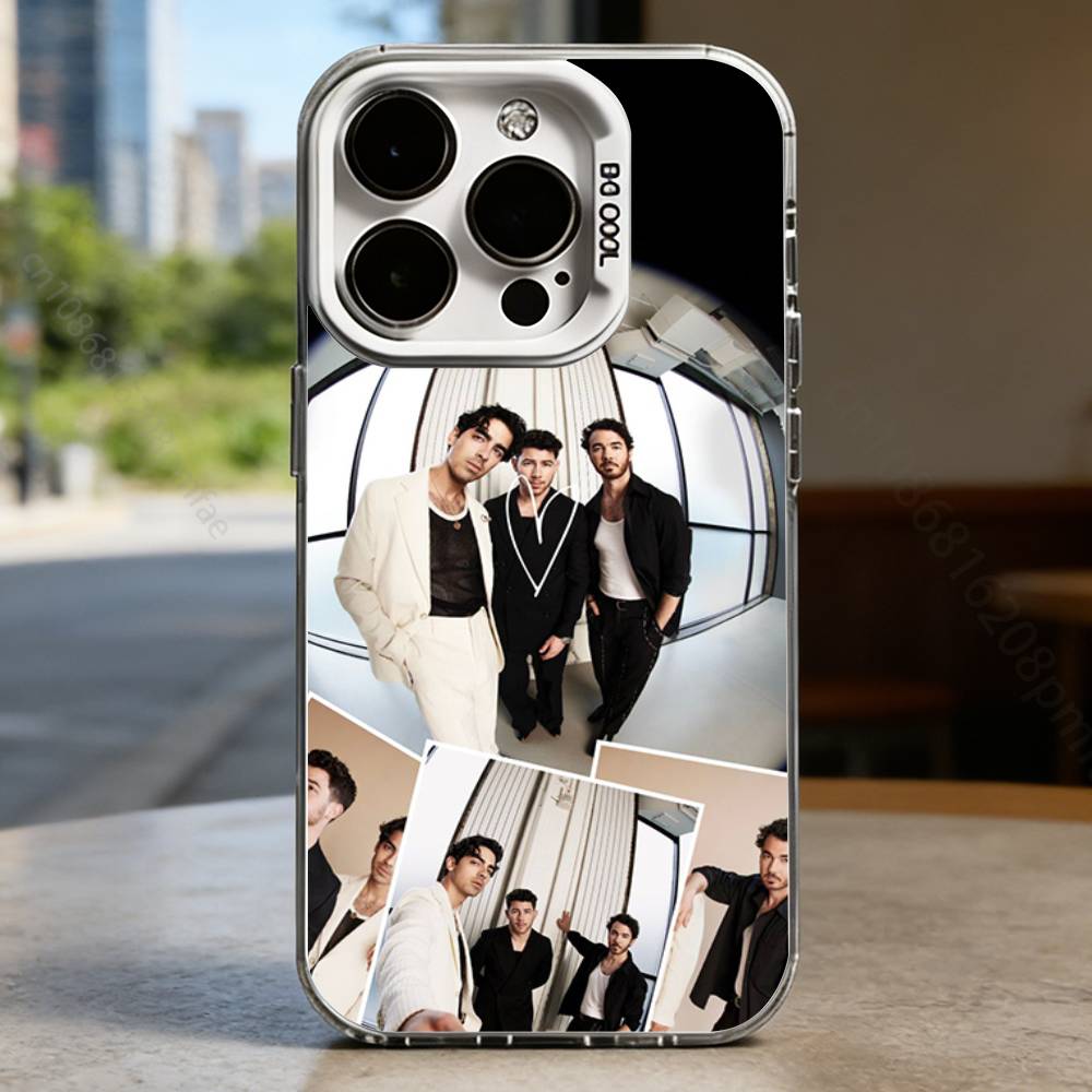 J-Jonas B-Brothers  Hard Phone Case for IPhone 16 15 14 13 12 11 Pro Max Plus16E X XR XS Max Shockproof Full Cover