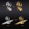 WMZW4 Car Front Bonnet Emblem Sticker for Skoda Fabia 1 Octivia RS Superb 2 Rapid Kodiaq A7 Karoq Citigo Yeti Kamiq Vision S 3d Badge